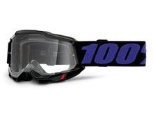 Motorradbrille 100% MX Crossbrille Accuri Gen. 2 Youth verspiegelt mit Anti-fog Beschichtung