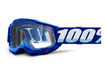 Lunettes de moto 100% MX Accuri OTG gen. 2 transparentes
