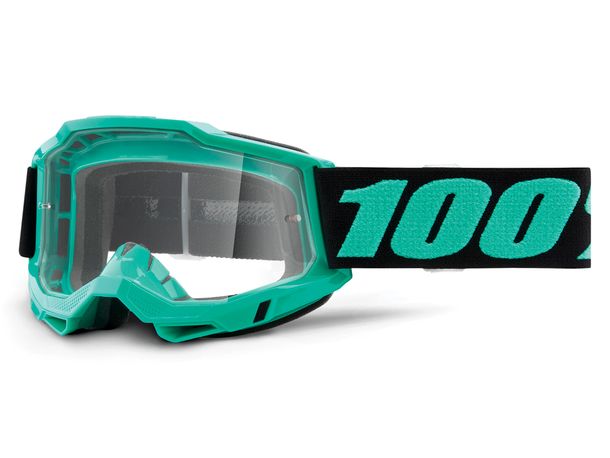 Motorradbrille 100% MX Crossbrille Accuri Gen. 2 klar mit Anti-fog Beschichtung