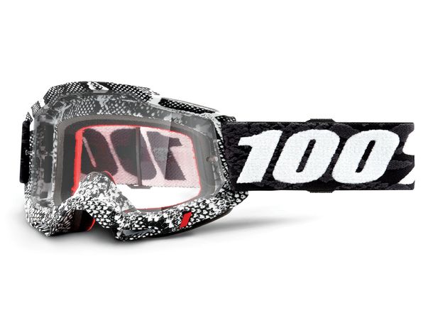 Gafas de moto 100% MX Accuri Gen 2 transparentes con revestimiento antivaho