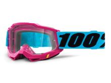 Gafas de moto 100% MX Accuri Gen 2 transparentes con revestimiento antivaho