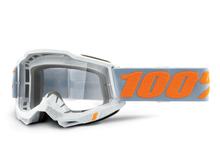Gafas de moto 100% MX Accuri Gen 2 transparentes con revestimiento antivaho