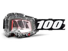 Lunettes de moto 100% MX Accuri Gen 2 transparentes avec revêtement antibuée