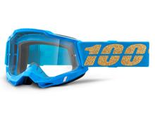 Lunettes de moto 100% MX Accuri Gen 2 transparentes avec revêtement antibuée