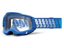 Lunettes de moto 100% MX Accuri Gen 2 transparentes avec revêtement antibuée