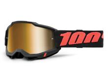 Gafas de moto 100% MX Accuri Gen. 2 con espejo y revestimiento antivaho