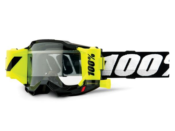 Motorcycle goggles 100% MX cross goggles Accuri 2 Junior Forecast clear