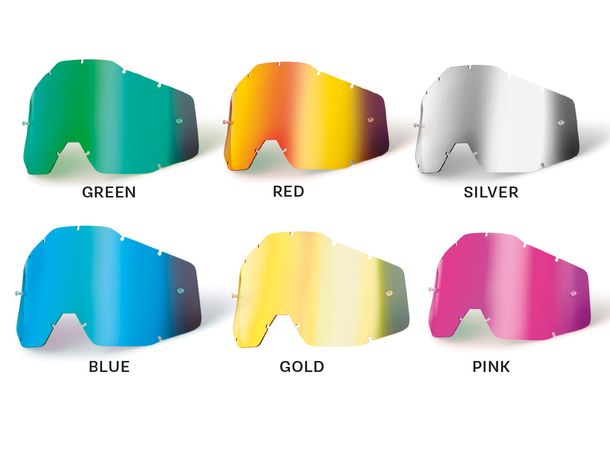 100% mirrored replacement glass with anti-fog coating