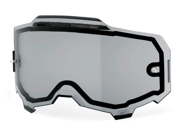 100% Armega Dual Panel replacement glass with anti-fog coating and ventilation