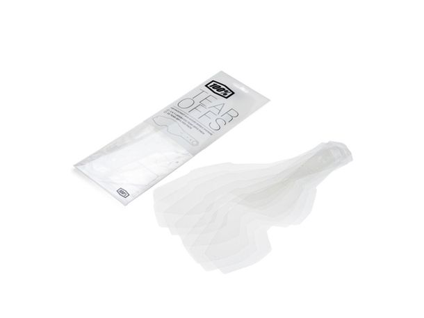 Tear-offs 100% visor cleaning protection MX cross goggles standard 20 pieces