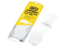 Gafas Tear-offs con protección total para limpiar la visera MX Cross Armega Forecast Standard, 20 piezas