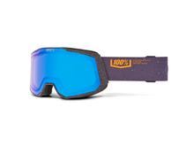 Gafas 100% snowboard Snowcraft XL HiPer Academia azules espejadas