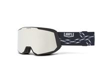 Skibrille 100% Snowboardbrille Snowcraft XL HiPER Nico Porteous silber verspiegelt