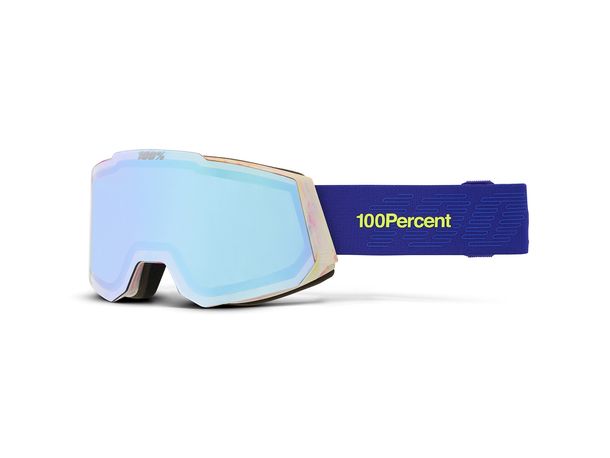 Lunettes de ski 100% Snowcraft HiPer Asteroid Violet avec effet miroir