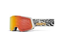 Máscara 100% snowboard Snowcraft HiPer Kano naranja espejada