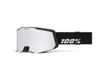 Ski goggles 100% snowboard goggles Snowcraft S HiPer black/silver mirrored