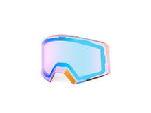 Gafas de repuesto de cristal 100% para esquí, snowboard, Norg HiPer, rosa y turquesa ML, con espejo