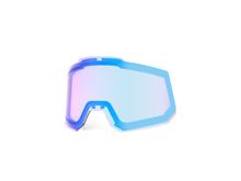 Gafas de repuesto de cristal 100% para esquí, snowboard, SC/SCX, HiPer, rosa y turquesa ML, con espejo