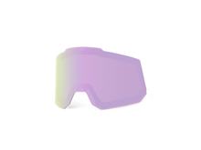 Gafas de esquí 100% de cristal de repuesto, gafas de snowboard SC/SCX HiPer Lavender ML con espejo