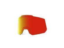 Gafas de esquí 100% de cristal de repuesto, gafas de snowboard SC/SCX HiPer Red ML con espejo