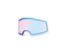Gafas de repuesto de cristal 100% para esquí, snowboard, Okan HiPer, rosa turquesa ML, con espejo