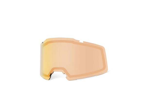 Ersatzglas 100% Skibrille Snowboardbrille Okan HiPer Copper ML verspiegelt