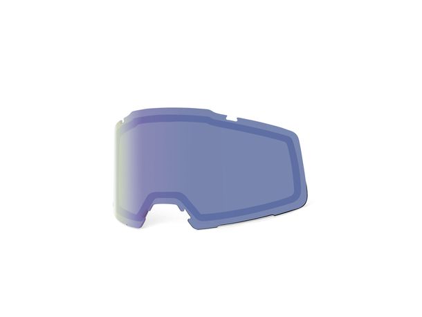 Gafas de esquí 100% de cristal de repuesto, gafas de snowboard Okan HiPer White ML con espejo