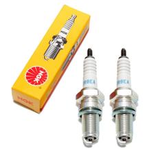 Zündkerzen Set NGK 2x DR8EA Zündkerze entstört, 19,0mm Langgewinde Ø 12,0mm, 6847 / 7162