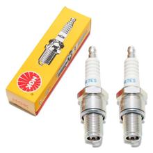 Zündkerzen Set NGK 2x BR7ES Zündkerze entstört, 19,0mm Langgewinde Ø 14,0mm, 5122 / 6615