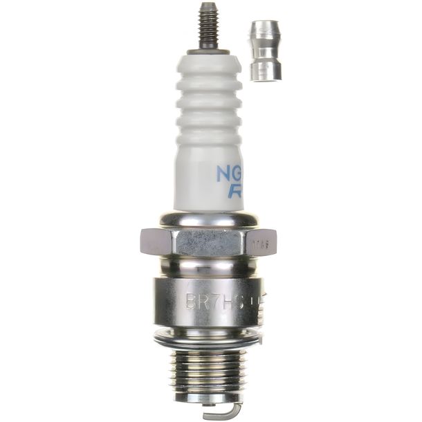 Spark plug set NGK 2x BR7HS-10 resistor, 12,7mm short thread Ø 14,0mm, 1098 / 6350