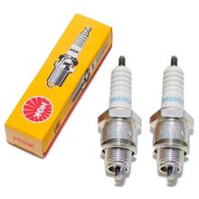 Zündkerzen Set NGK 2x BR6HSA Zündkerze entstört, 12,7mm Kurzgewinde Ø 14,0mm, 4296 / 4461