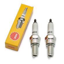 Zündkerzen Set NGK 2x C9E Zündkerze, 19,0mm Langgewinde Ø 10,0mm, 7499