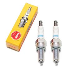 Zündkerzen Set NGK 2x CPR8E Zündkerze entstört, 19,0mm Langgewinde Ø 10,0mm, 7411