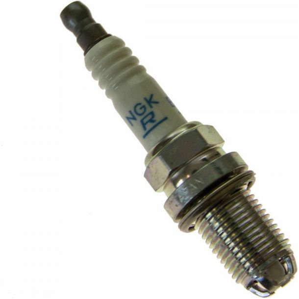 Spark plug set NGK 2x BKR6EQUP V-Line platinum resistor, 19,0mm long thread Ø 14,0mm 4-ground-electrode, 3199 / 6343 / 90852