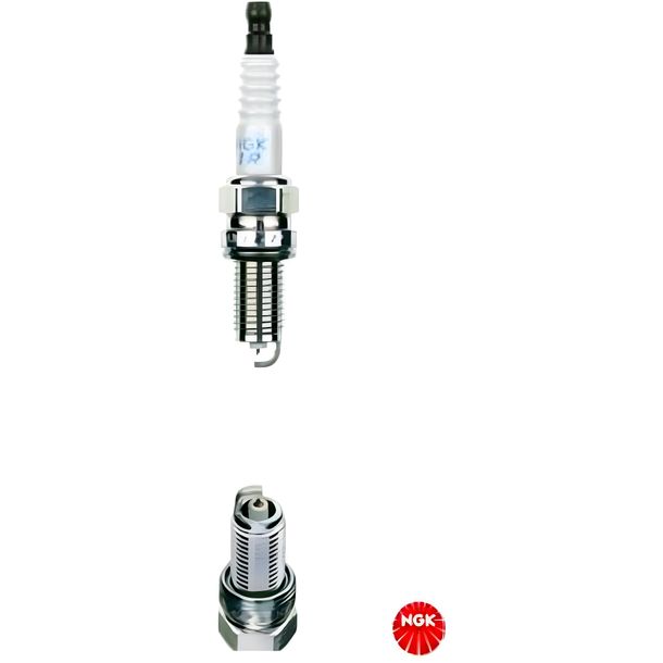 Bujías Juego NGK 2x IKR6G11 racing Iridio-Bujía resistencia, 19,0mm rosca larga Ø 12,0mm, 7980