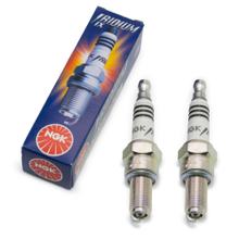 Jogo de Velas de Ignição NGK 2x CR9EIX Vela de Ignição Iridium suprimida de interferência, Rosca Longa 19,0mm Ø 10,0mm, 3521