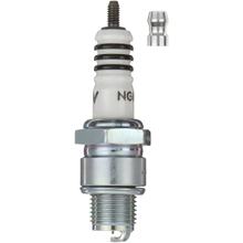 Zündkerzen Set NGK 2x BR10HIX Iridium-Zündkerze entstört, 12,7mm Kurzgewinde Ø 14,0mm, 6692