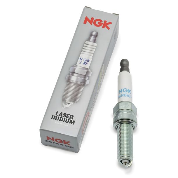 Bougieset NGK 2x LMAR8AI-10 Iridium-bougie onderstoord, 26,5mm extra lange schroefdraad Ø 10,0mm, 94319