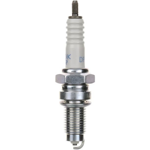 Spark plug set NGK 2x LMAR8C-9 resistor, 26,5mm long thread reach plug Ø 10,0mm, 93833