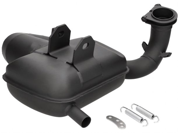 Scarico BGM BigBox Sport nero per Vespa PX200