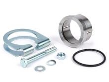 Flangia di scarico con O-ring e fascetta BGM Ø 45mm per Vespa PX200 Rally 200 Quattrini M232/M244