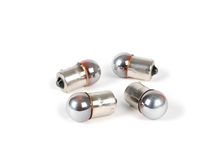 Birnen BA15s 12V 10W 4er Set orange Silbern