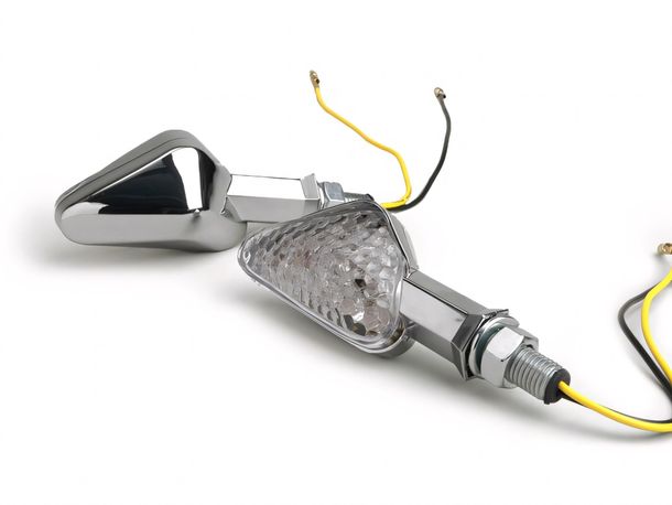 Blinker BGM Triangle Chrom Optik LED universal – Bild 4