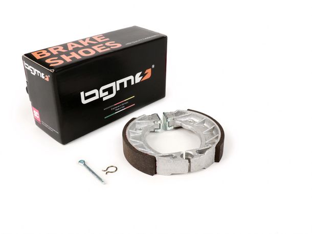 BGM brake shoes Ø 104x20mm for Piaggio Bravo, Ciao, Grillo, Si, Superbravo, Vespino F9, Velofax