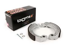 Bremsbacken BGM Ø 150x24mm für VESPA PX (vh), PK (vh), T5 125ccm (vh), Rally180 (VSD1T), Rally200 (VSE1T) (h), Sprint (h), TS125 (VNL3T) (h), GT125 (VNL2T) (h), GTR125 (VNL2T) (h), GL150 (VLA1T) (h), SS180 (h), GS160 (h), GS150, GS3 (VS5T)