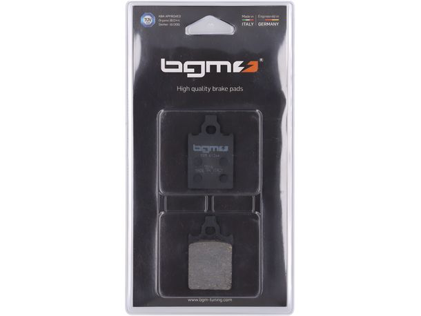Plaquettes de frein BGM 31,8 x 51,2 mm pour Grimeca, Vespa PX Disc 1998-2010, SKR125, SKR150, Quartz 50, Italjet Formula AC