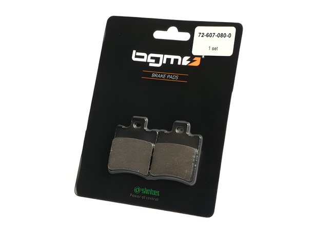 Bremsbeläge BGM 39,7x49,5mm für SIP Bremszange für Aprilia, MBK, Yamaha