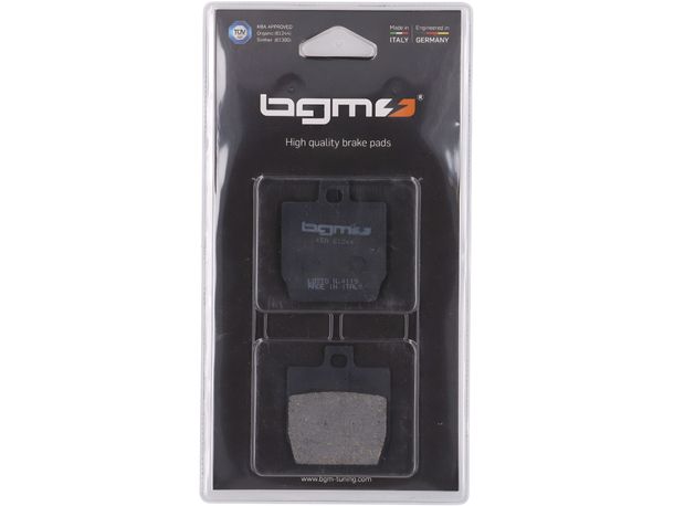 Pastiglie freno BGM 45,6x52,5 mm per MBK Nitro 50, Stunt 50, Yamaha Aerox 50, Slider 50