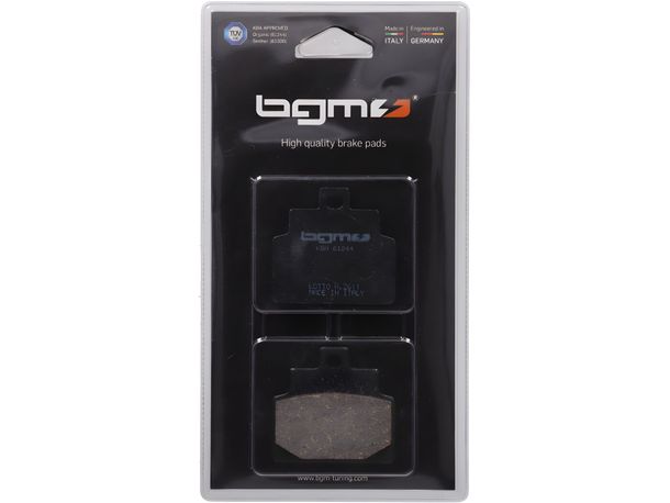 Bremsbeläge BGM 54x50,7mm für Aprilia Leonardo 125-150, Scarabeo 100, Scarabeo 50, SR 150, YAMAHA SR 125