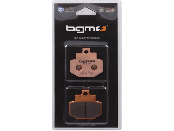 Bremsbeläge BGM 55,5x49mm hinten für Vespa GTS hinten alle Modelle, Gilera Runner VX, VXR